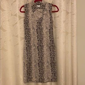 Calvin Klein Snake Print Dress